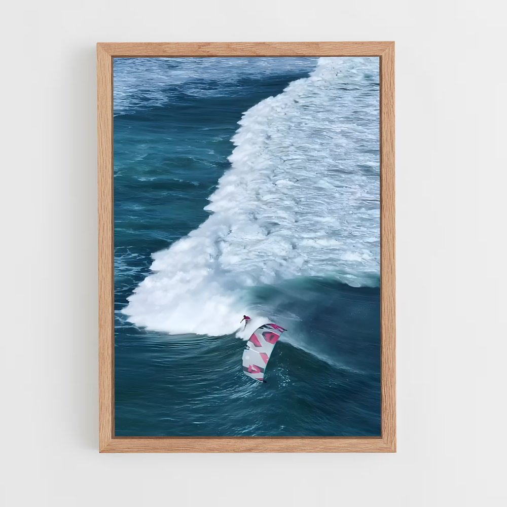 Poster Surf Rider – affiche Kitesurf (vue 4)